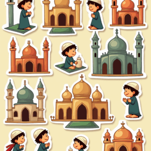 Indian Gods - Religious - Stickers Sheet v49